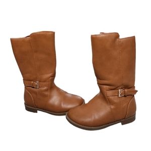 Girl's Tan Boots Size 8